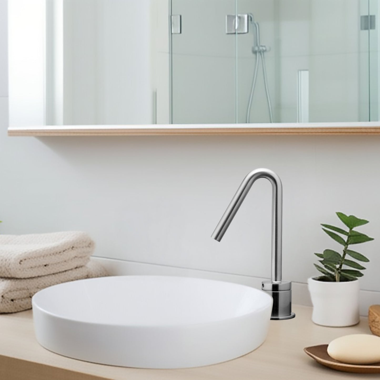 FA400-1402 Hands Free Automatic Faucet for 2 Inch Vessel Sink