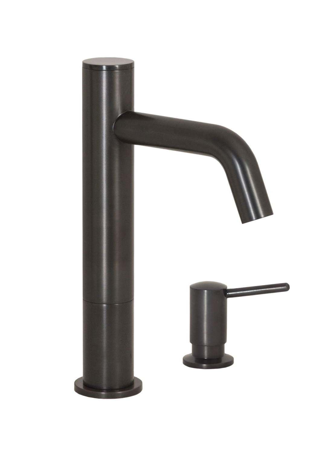 FA-3263S Automatic Faucet with 6” Spout Reach, 3” Riser and Manual Soap Dispenser In Oil Rubbed Bronze