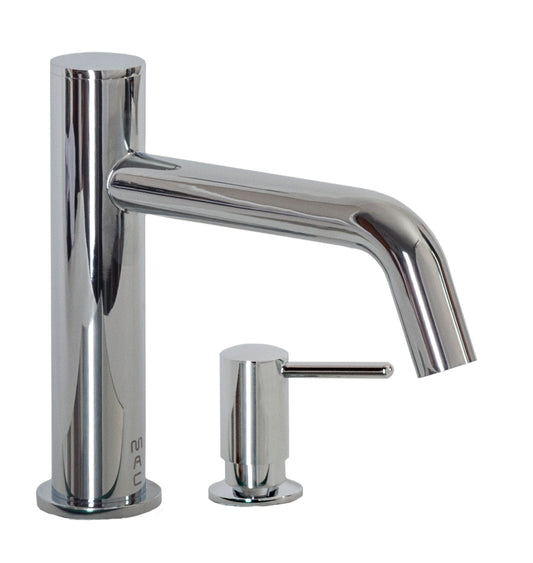 FA-3280S Automatic Faucet with 8” Spout Reach and Manual Soup Dispenser