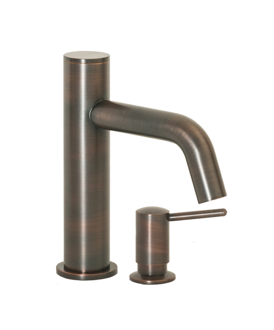 FA-3260S Automatic Faucet with 6” Spout Reach and Manual Soap Dispenser In Venetian Bronze