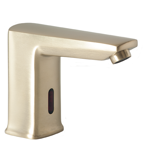 FA444-22 MAC Square Touch-Free Faucet in Satin Brass