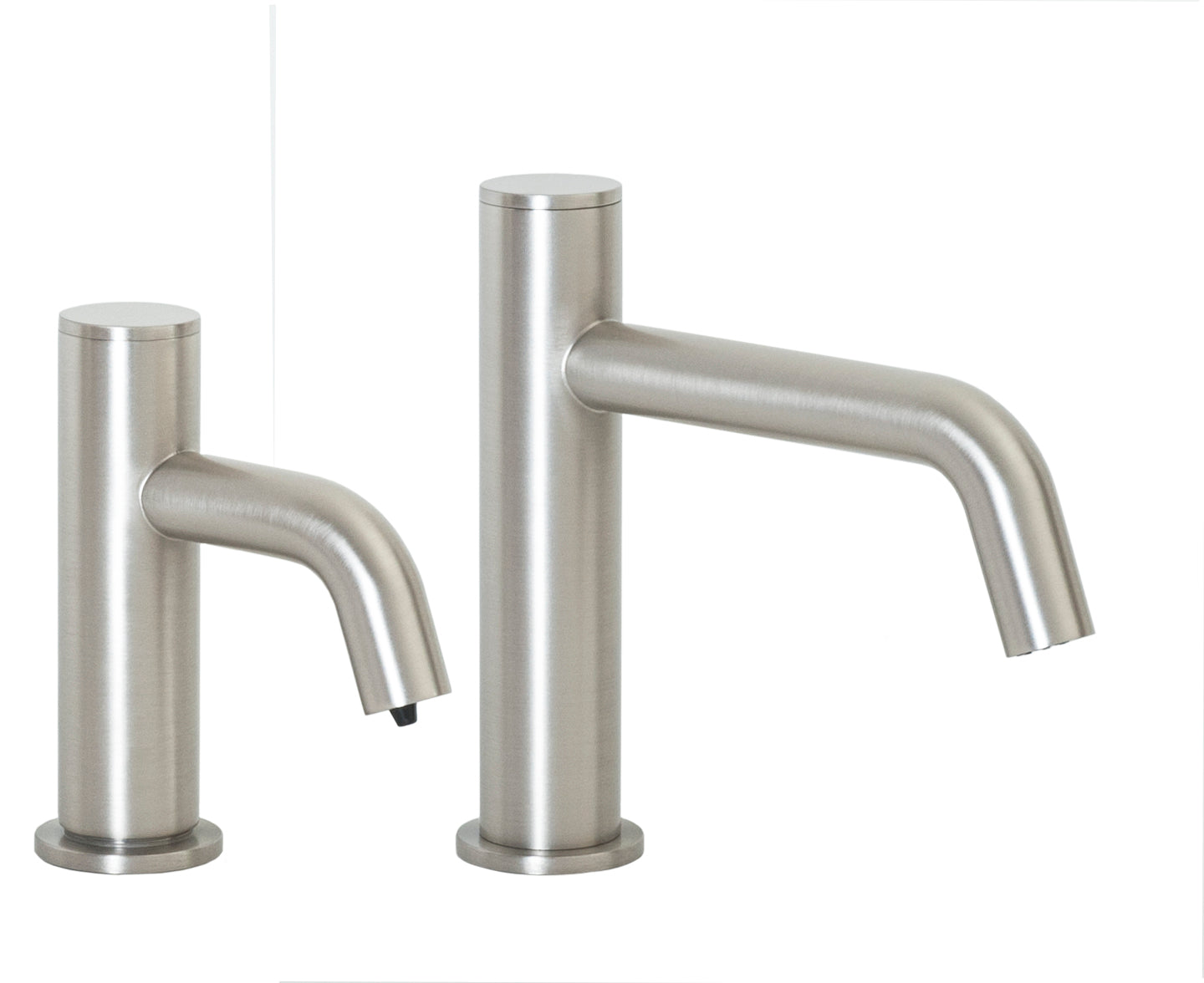 MP3280 Automatic Hands-Free Faucet with 8” Spout Reach and Automatic Soap Dispenser with 32oz. Bottle in Satin Nickel