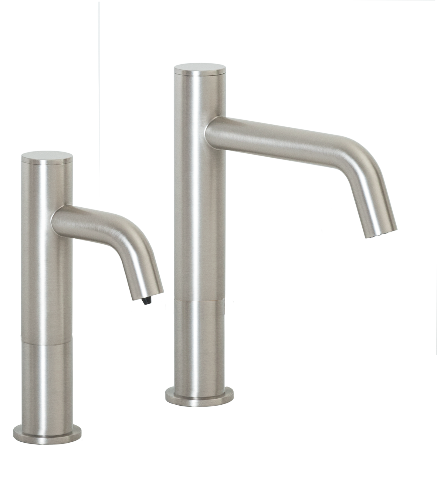 MP3283 Automatic Hands-Free Faucet with 8” Spout Reach, 3” Riser and Automatic Soap Dispenser with 32oz. Bottle in Satin Nickel