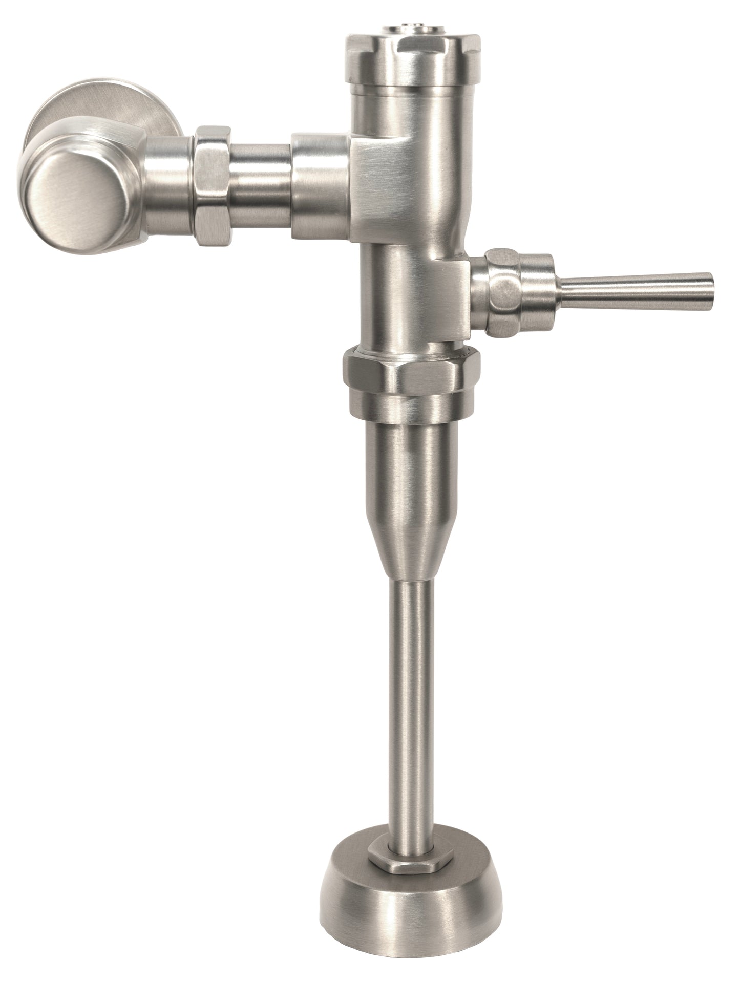 MUV-1 Manual URINAL Flush Valve in Satin Nickel