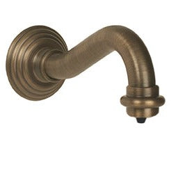 PYOS-129 Hands Free, Wall Mounted Decorative Soap Dispenser in Antique Brass