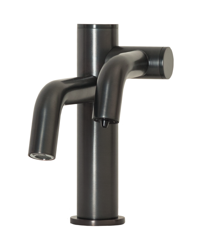 TiO-32 Two-in-One Automatic Faucet and Automatic Soap Dispenser with 32oz bottle In Oil Rubbed Bronze