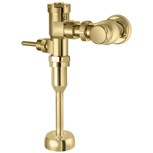 MUV-1 Manual Urinal Flush Valve in Polished Gold