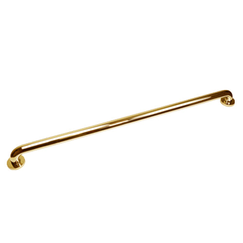 GB-36 36" Grab Bar Assembly In Polished Gold