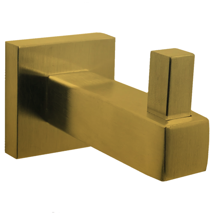 CHS-34 Surface-Mounted Single Coat Hook, Square Style