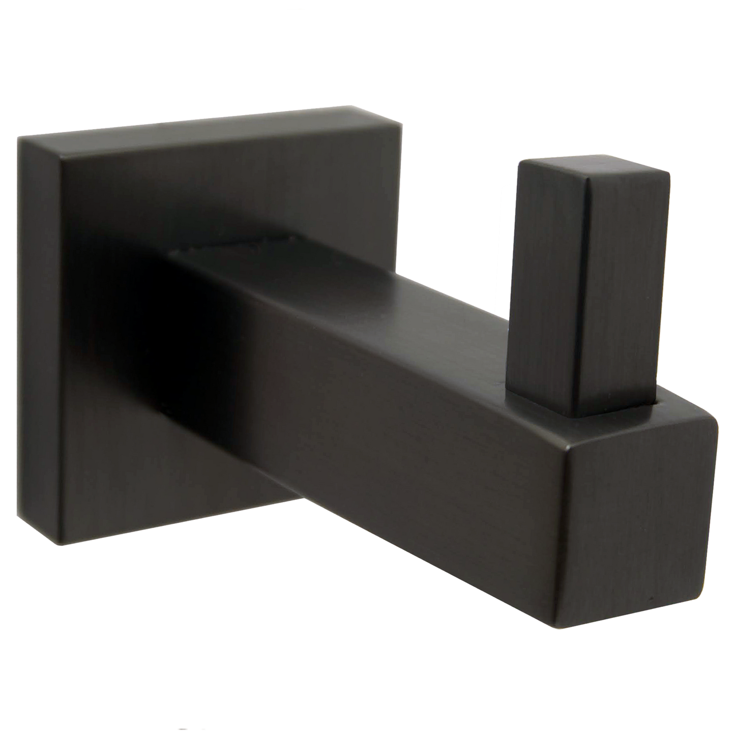 CHS-34 Surface-Mounted Single Coat Hook, Square Style