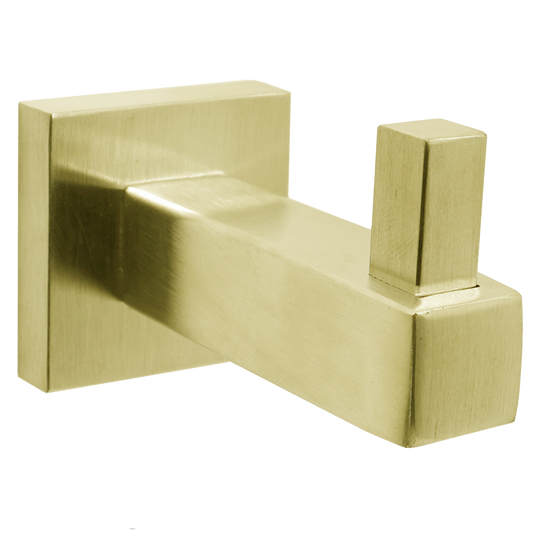 CHS-34 Surface-Mounted Single Coat Hook, Square Style
