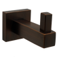 CHS-34 Surface-Mounted Single Coat Hook, Square Style