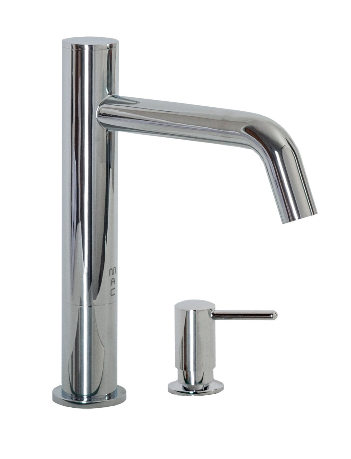 FA-3283S Automatic Faucet with 8” Spout Reach, 3” Riser and Manual Soa