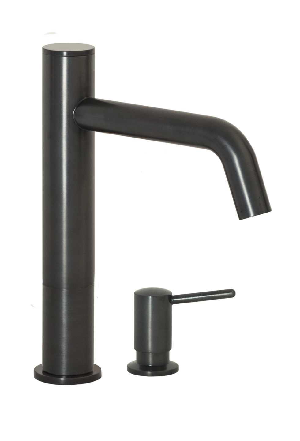 FA-3283S Automatic Faucet with 8” Spout Reach, 3” Riser and Manual Soap Dispenser In Oil Rubbed Bronze