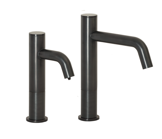 MP3283 Automatic Hands-Free Faucet with 8” Spout Reach, 3” Riser and Automatic Soap Dispenser with 32oz. Bottle In Oil Rubbed Bronze