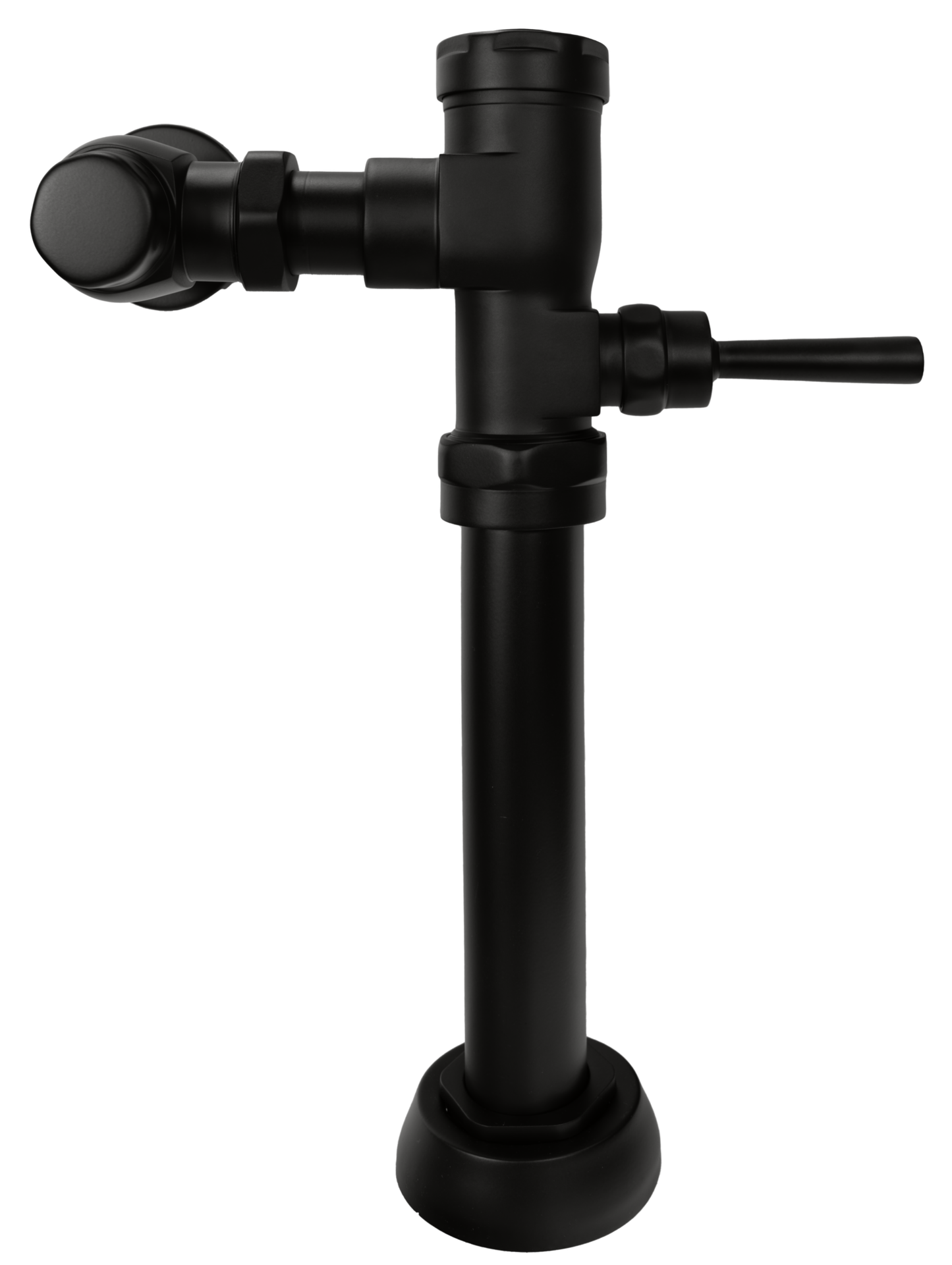 MTV-1 Manual TOILET Flush Valve in Matte Black