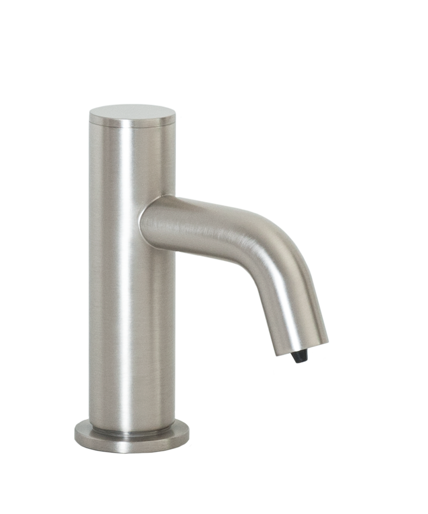 PYOS-3200 Automatic Hands-Free Soap Dispenser with 32oz. Bottle In Satin Nickel