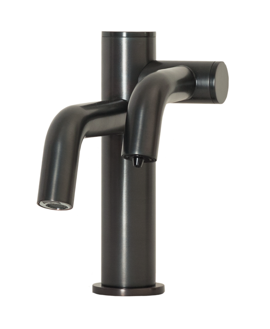 Two-in-One Automatic Faucet and Automatic Soap Dispenser with 32oz bottle In Oil Rubbed Bronze