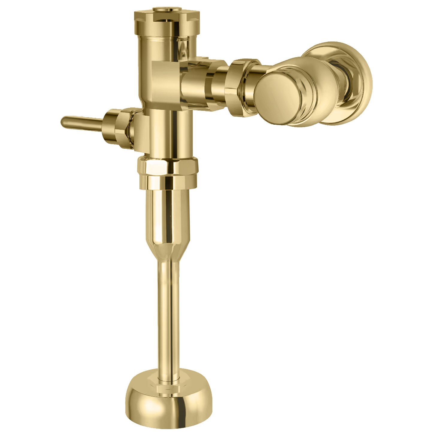 MUV-1 Manual Urinal Flush Valve in Polished Gold