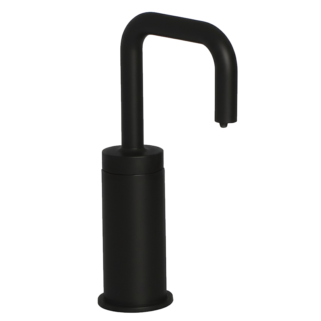 PYOS-1205 Automatic Soap Dispenser for Vessel Sinks in Matte Black
