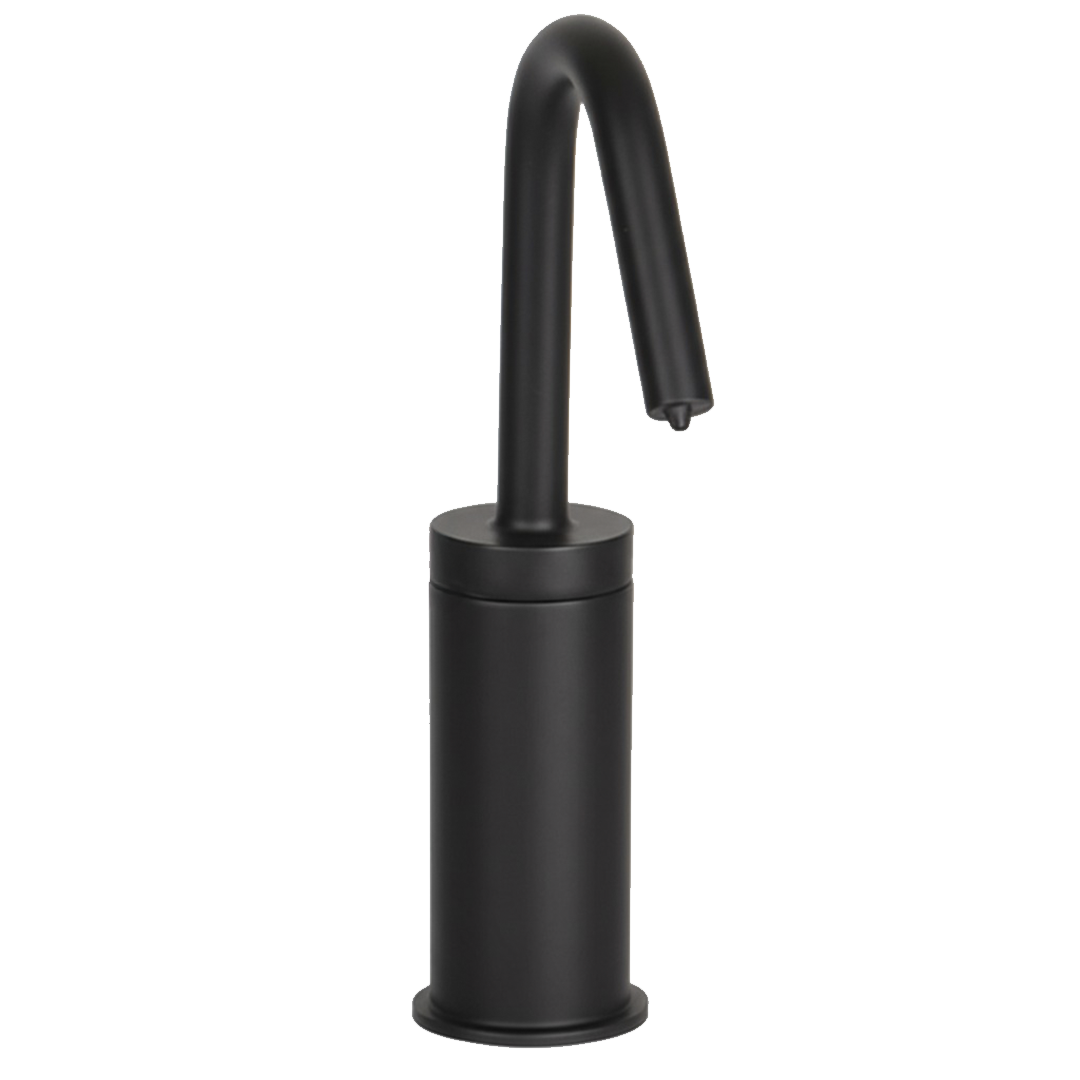 PYOS-1405 Electronic Soap Dispenser for Vessel Sinks in Matte Black