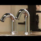 OTC200-210 Matching Electronic Faucet AND Electronic Soap Dispenser In Polish Chrome