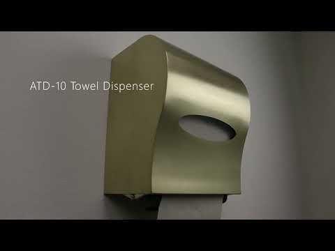 Commercial Toilet Tissue Dispenser, Paper Towel Dispenser, Wall-Mounted  Bathroom Tissue Dispenser Tissue Box Holder for Multifold Paper Towels,  Silver