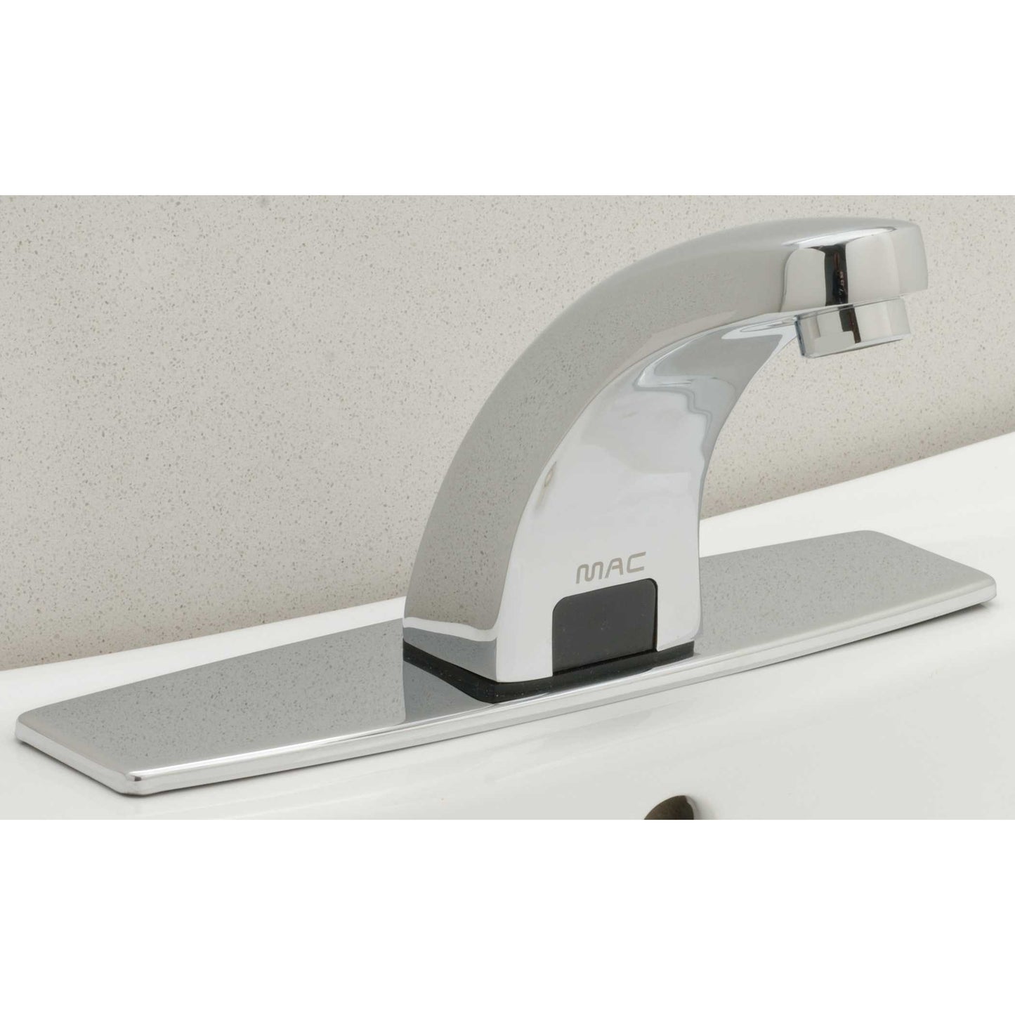 FA444-12DL MAC's NEWEST Touch-Free Faucet with 8” Deck Plate