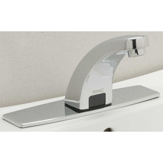 MAC's NEWEST Touch-Free Faucet with 8” Deck Plate FA444-12DL