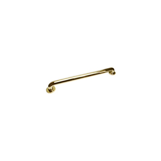 18" Grab Bar Assembly In Polish Brass, GB-18