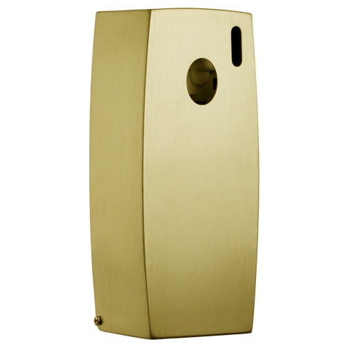 Automatic Wall Mounted Aroma Dispenser/Air Freshener In Satin Brass, AAD12