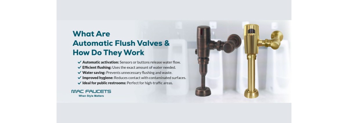 What Are Automatic Flush Valves & How Do They Work?