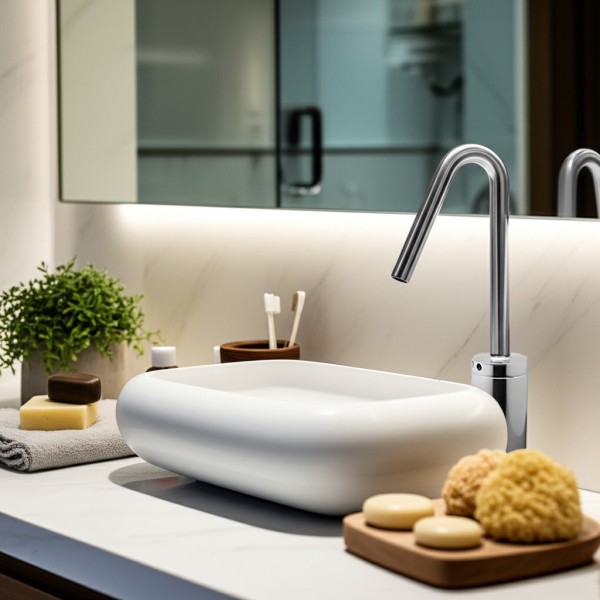 FA400-1404 Hands Free Automatic Faucet for 4 Inch Vessel Sink