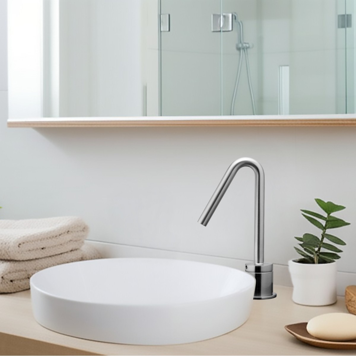 FA400-1402 Hands Free Automatic Faucet for 2 Inch Vessel Sink