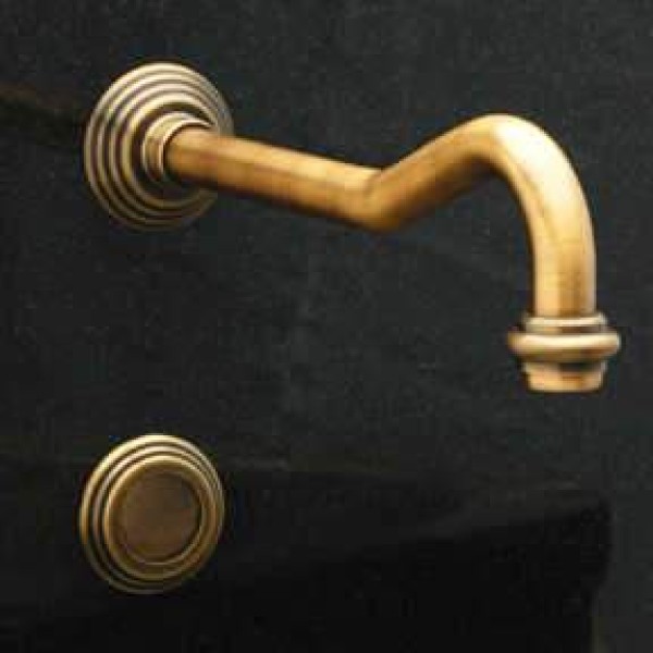 FA43-129 Wall Mounted Automatic Sensor Faucet in Matte Black