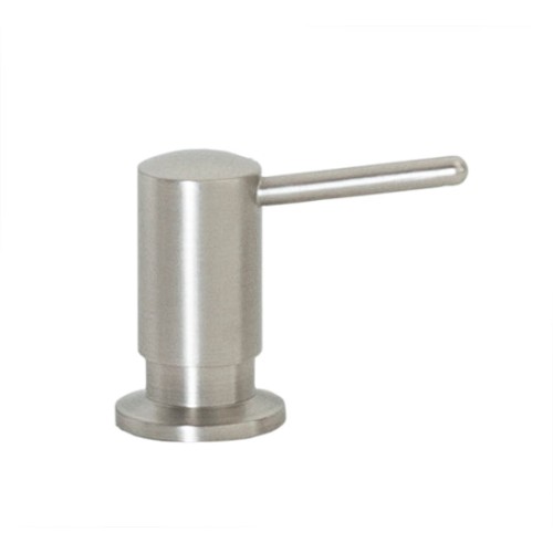 A-11170 Manual Pump Soap Dispenser with 32oz Bottle in Satin Nickel