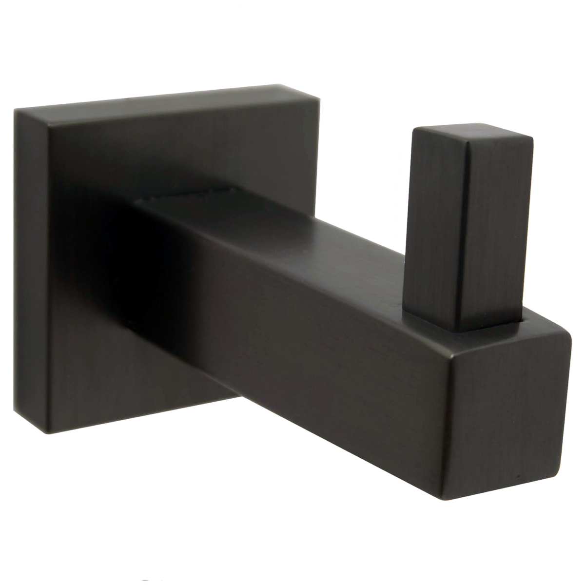 CHS-34 Surface-Mounted Single Coat Hook, Square Style