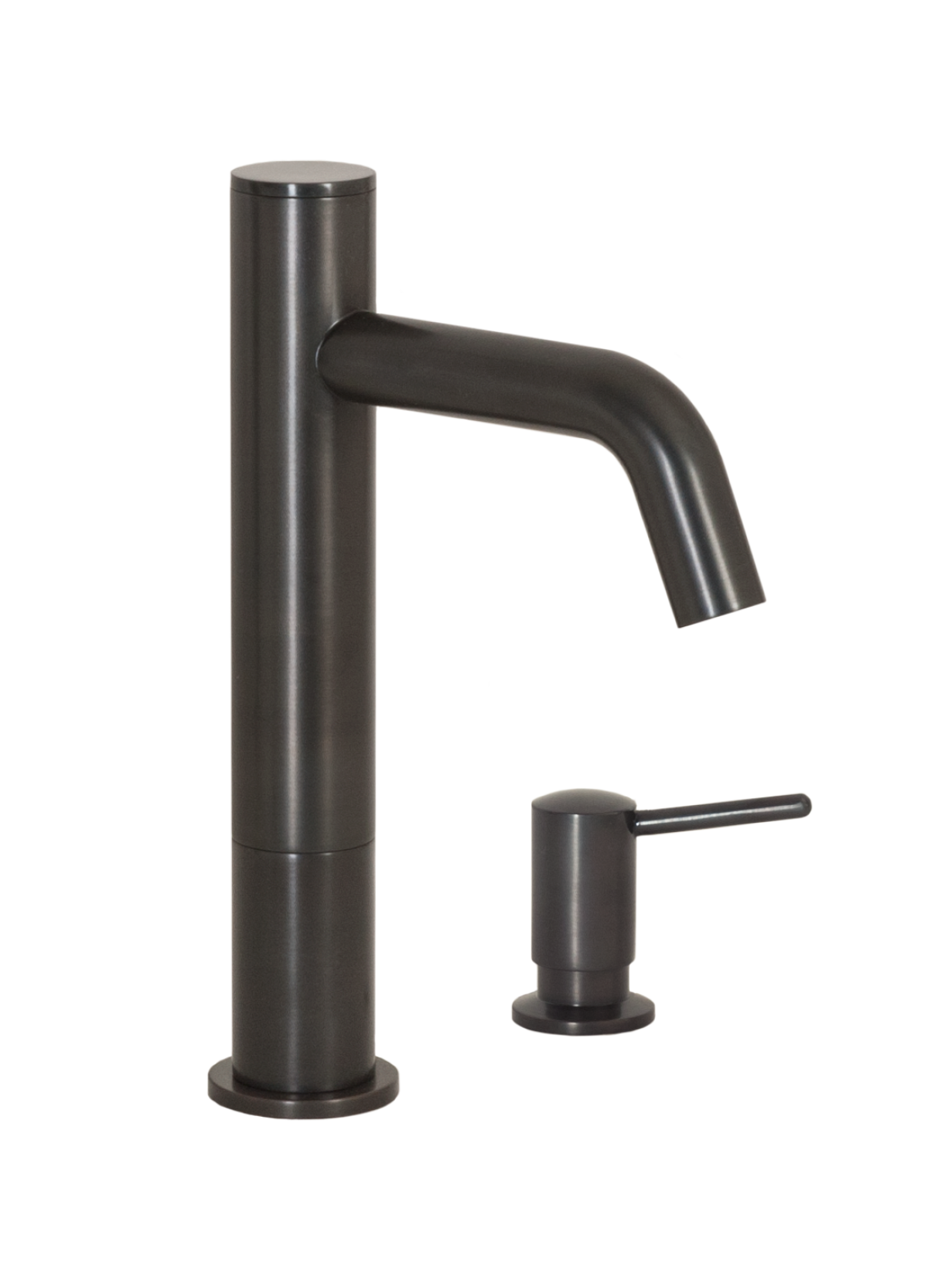 FA-3263S Automatic Faucet with 6” Spout Reach, 3” Riser and Manual Soap Dispenser in Oil Rubbed Bronze