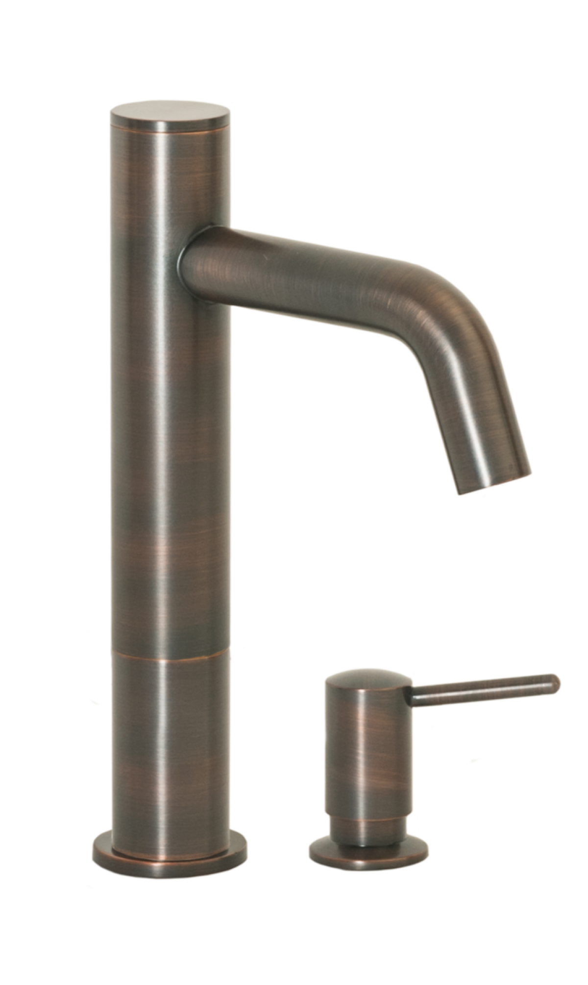 FA-3263S Automatic Faucet with 6” Spout Reach, 3” Riser and Manual Soap Dispenser in Venetian Bronze