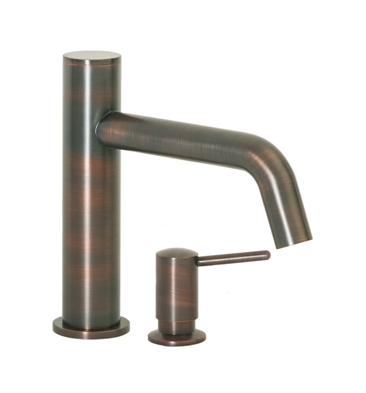FA-3280S Automatic Faucet with 8” Spout Reach and Manual Soap Dispenser in Venetian Bronze