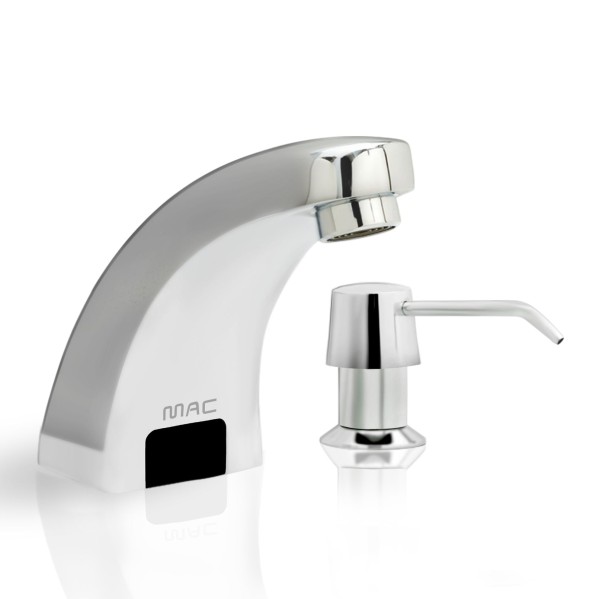 FA444-12S MAC Automatic Touchless Faucet with Manual Soap Dispenser
