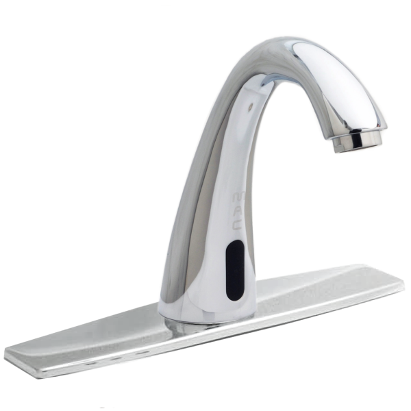 FA444-17DL MAC's NEWEST Touch-Free Faucet with 8” Deck Plate