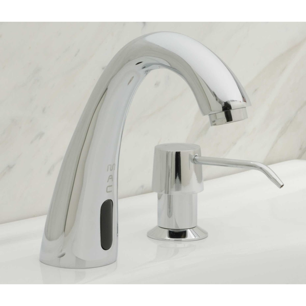 FA444-17S Electronic Faucet with Manual Soap Dispenser