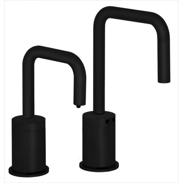 MP1203 Matching Electronic Faucet and Electronic Soap Dispenser In Matte Black