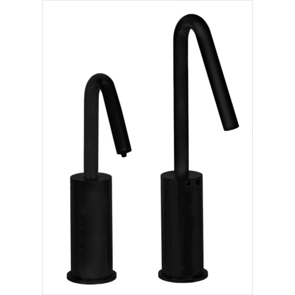 MP1405 Matching Electronic Faucet and Electronic Soap Dispenser In Matte Black