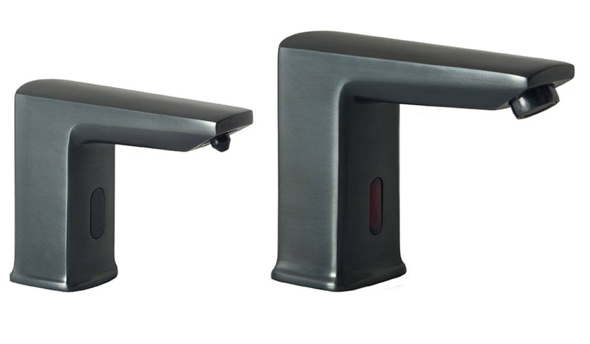 MP22 Matching Pair of Faucet and Soap Dispenser in Oil Rubbed Bronze