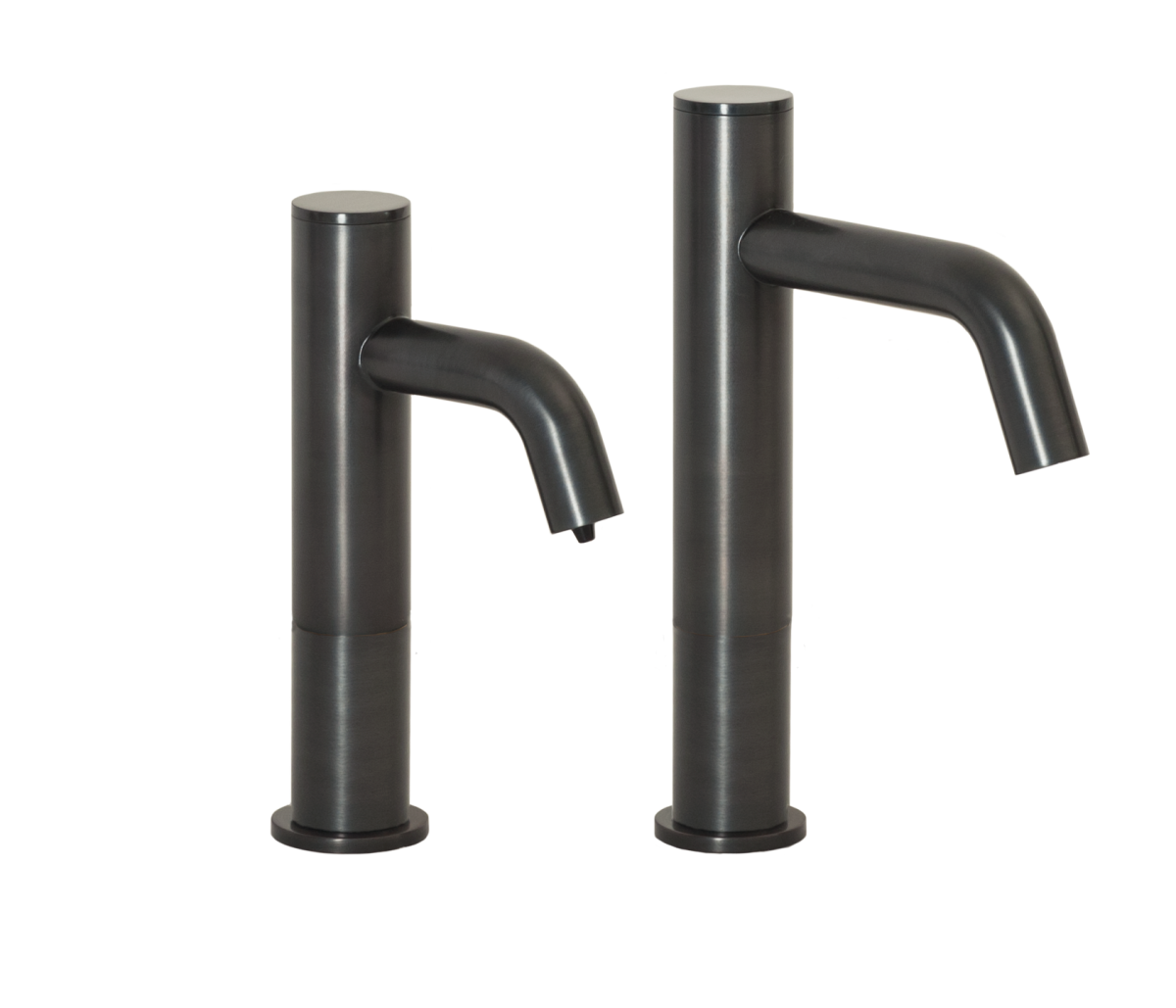 MP3263 Automatic Hands-Free Faucet with 6” Spout Reach, 3” Riser and Automatic Soap Dispenser with 32oz. Bottle in Oil Rubbed Bronze