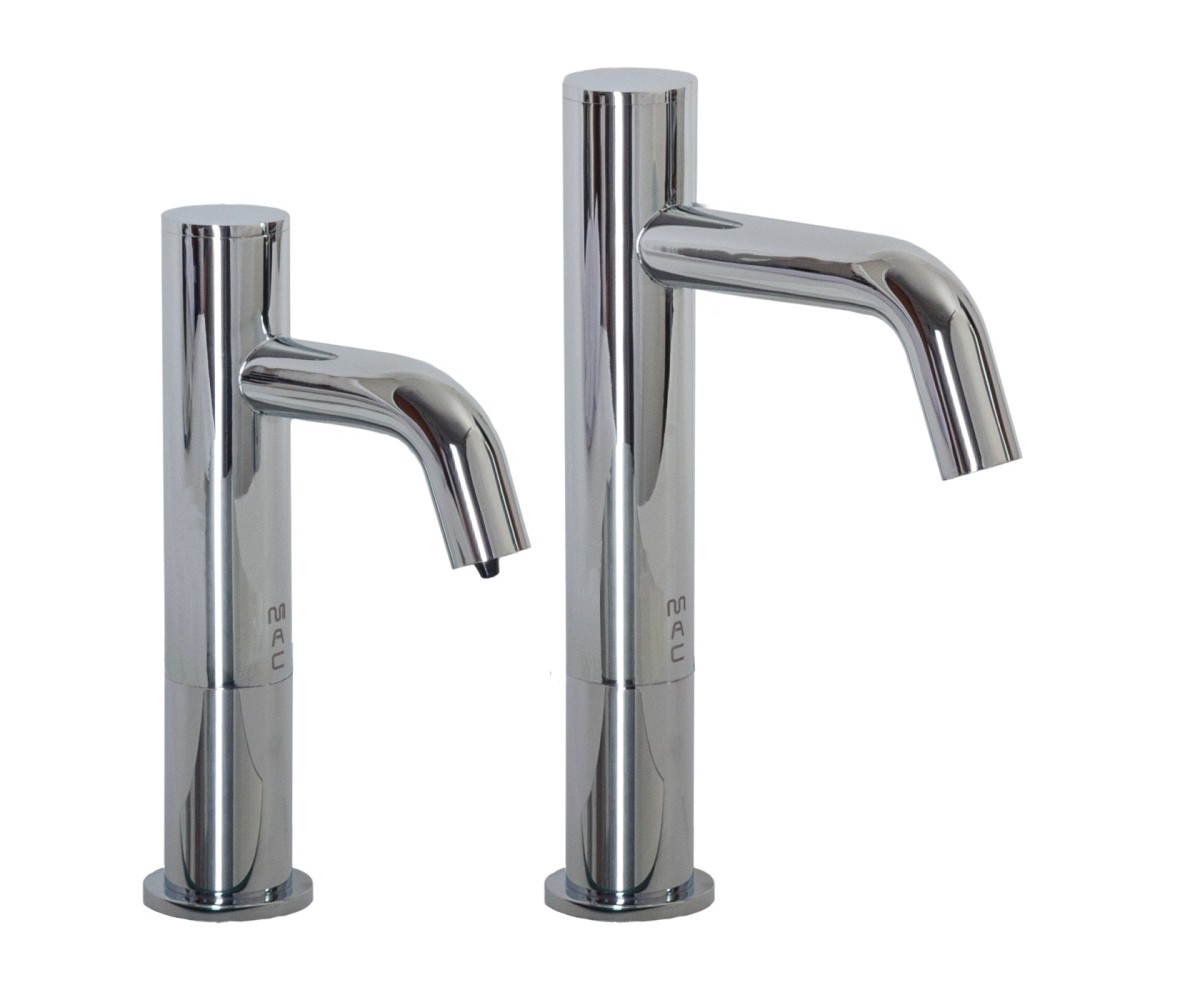 MP3263 Automatic Hands-Free Faucet with 6” Spout Reach, 3” Riser and Automatic Soap Dispenser with 32oz. Bottle