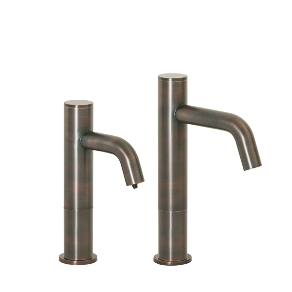 MP3263 Automatic Hands-Free Faucet with 6” Spout Reach, 3” Riser and Automatic Soap Dispenser with 32oz. Bottle in Venetian Bronze