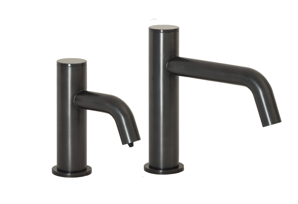 MP3280 Automatic Hands-Free Faucet with 8” Spout Reach and Automatic Soap Dispenser with 32oz. Bottle in Oil Rubbed Bronze